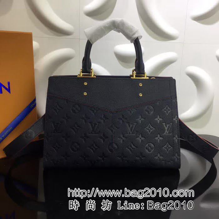 路易威登LV頂級原單M54196藍色 Zipped手提肩背包 YDH2094